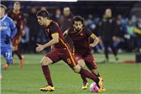 مُحترفين.. بيروتي: أتمنى لو امتلك سرعة "صلاح" لتقديم الأفضل مع روما