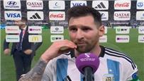تصريحات ميسي بعد فوز الارجنتين علي المكسيك في كاس العالم