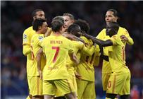 ترتيب مجموعة ليفربول في دوري أبطال أوروبا بعد الفوز على أتلتيكو مدريد