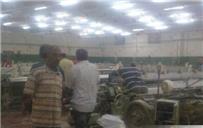 بالصور.. انتظام العمل خلال الوردية المسائية بشركة غزل المحلة