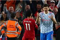 ترتيب هدافي الدوري الإنجليزي بعد هدفي محمد صلاح أمام مانشستر يونايتد